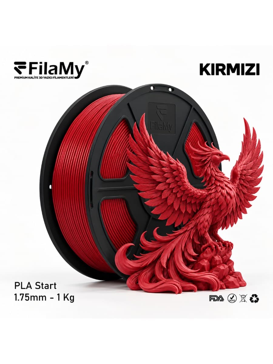 FilaMy PLA Filament Kırmızı