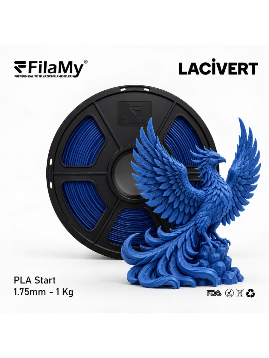 FilaMy PLA Filament Lacivert