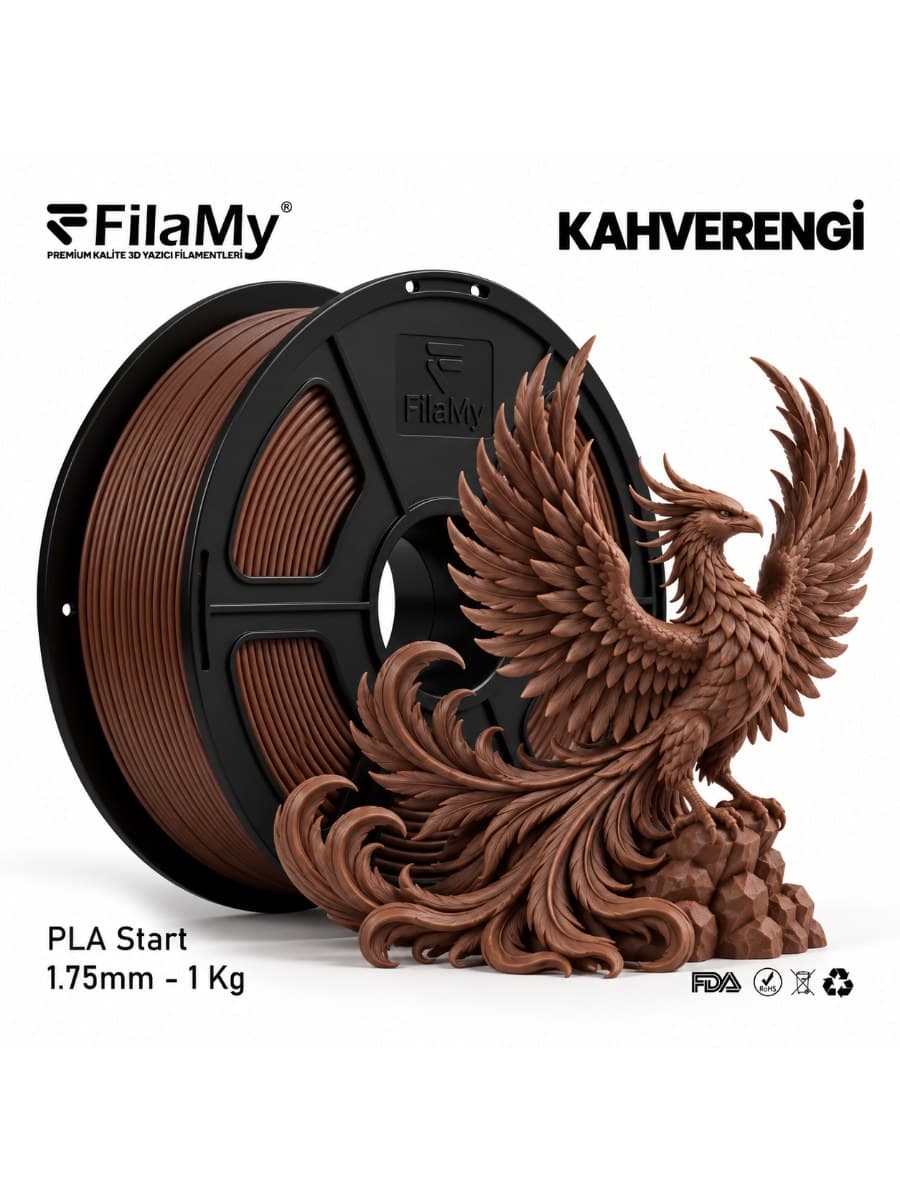 FilaMy PLA Filament KahveRengi