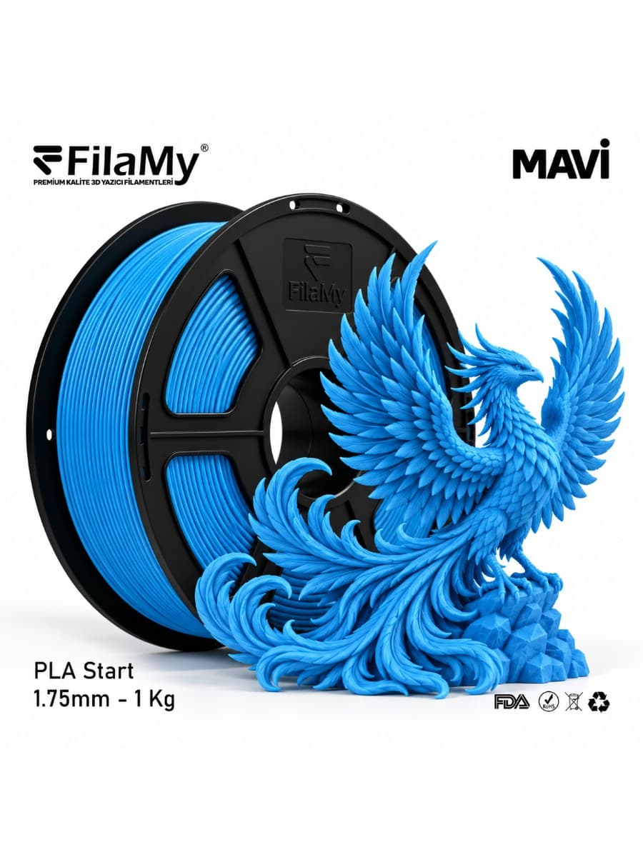 FilaMy PLA Filament Mavi