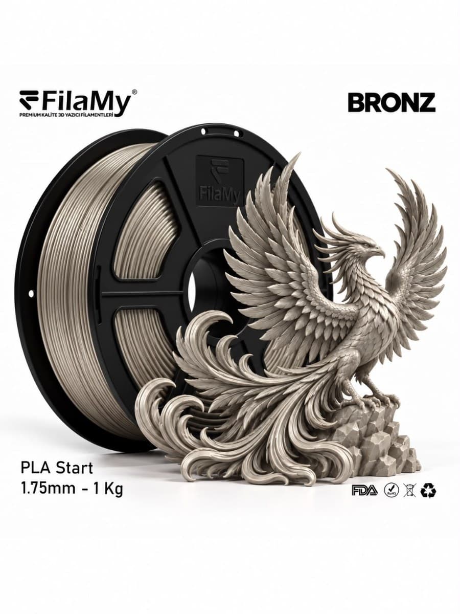 FilaMy PLA Filament Bronz